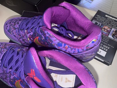 NEW Nike Zoom Kobe 4 IV Prelude Finals MVP Size 9 - Purple Blue