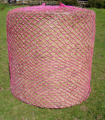 Round Bale Haynet Small Holes 50mm Slow Feed Hay Net 2.5 M x 1.5M