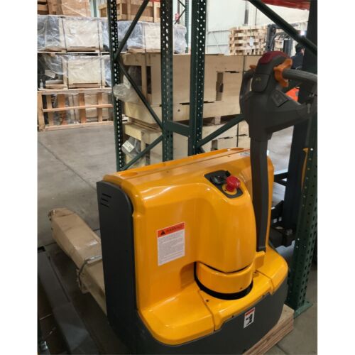 Used One side picking Type 4400lb Full Electric Pallet Jack with Lithium Battery