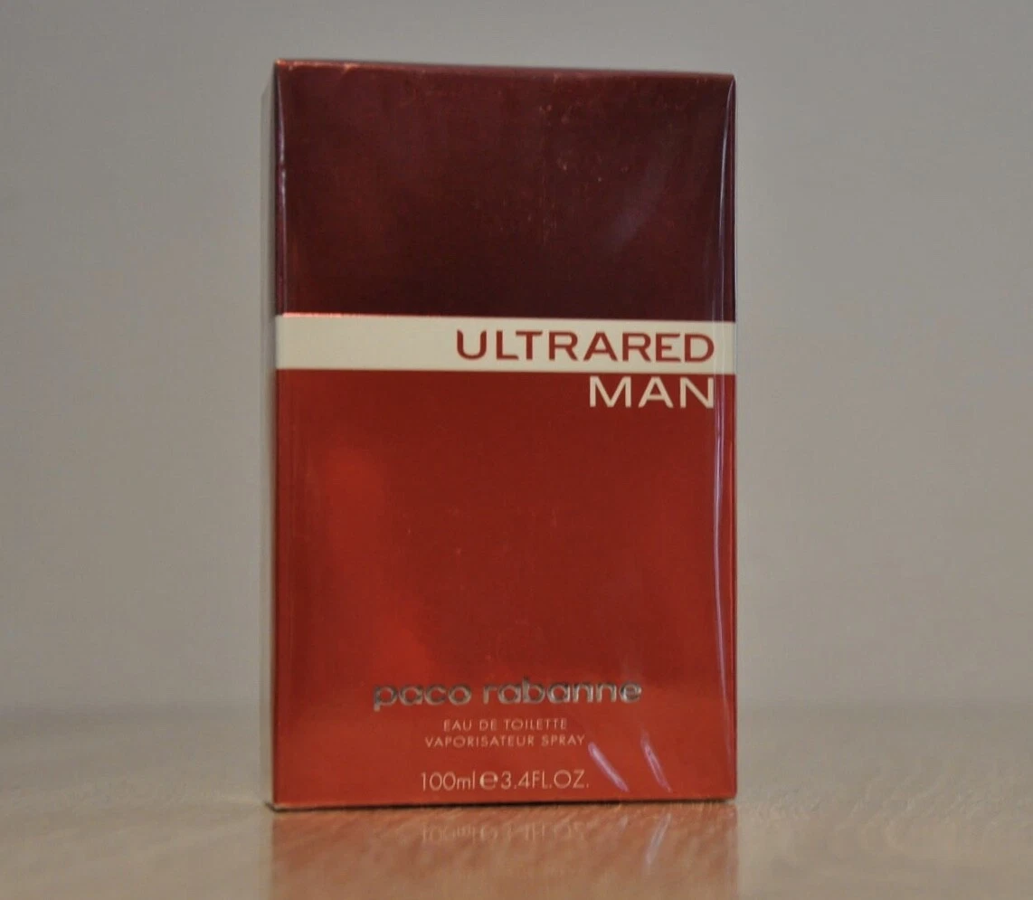 PACO RABANNE ULTRARED MAN EDT 100ml. DISCONTINUED VERY RARE NEW