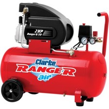 CLARKE AIR COMPRESSOR RANGER 8/50 7CFM 50 LITRE 2HP  (230V) 2242025