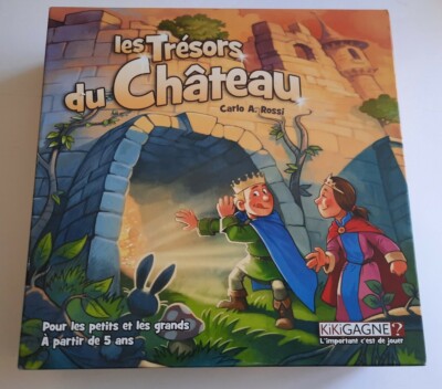 les TRESORS du CHATEAU French BOARD GAME KikiGagne Complete 2014