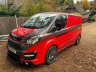 <!--F#f_0-->Fits Ford Transit Custom M Sport Graphics Kit Any Logo 24hr Post Decals SWB<!--F/-->