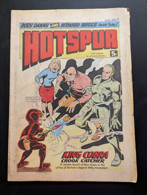 Hotspur Comic No 892, November 20th 1976, D.C. Thompson.
