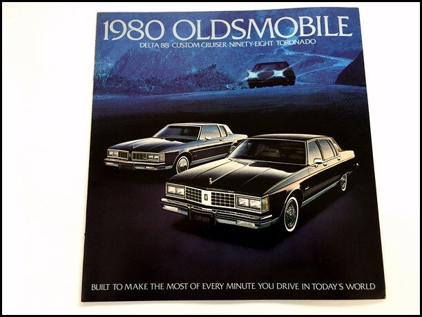 1980 Oldsmobile 28-page Car Sales Brochure - Delta 88 98 Toronado