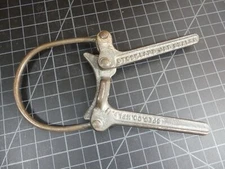 Antique Primitive Iron Stockland Jar Sealer Embossed Spec MPLS pat apld