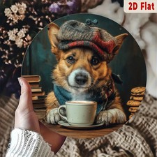 Corgi Dog Scottish Terrier-Like Breed Tin Metal Signs Home D cor 8x8