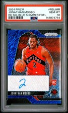 2024 PANINI PRIZM ROOKIE SIGNATURES #RSIJMR JONATHAN MOGBO RC 9/25 PSA 10