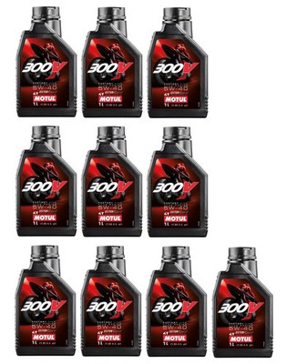 10l Motul 300V Factory Line Road Racing 5W-40 Motoröl 10x1L Motul 110292