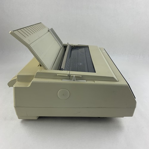 OKI Pacemark 3410 9-PIN Dot Matrix Printer GE8285A Tested No Ribbon Pushed Cover - Picture 6 of 15