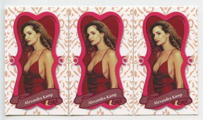 (3) ALEXANDRA KAMP LEGEND SPOTLIGHT COLLECTOR SERIES LIMITED EDITION CARDS