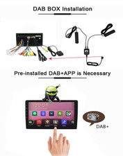 USB Auto Digital DAB + Adapter Tuner Radio Empfänger Box für Android Autoradio