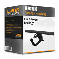 für Citroen Berlingo 06.2018-Jetzt Brink AnhäNgekupplung Abnehmbar NEU