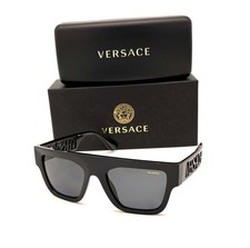 VERSACE VE4430U GB1/81 Black / Dark Gray Polarized 53m Sunglasses