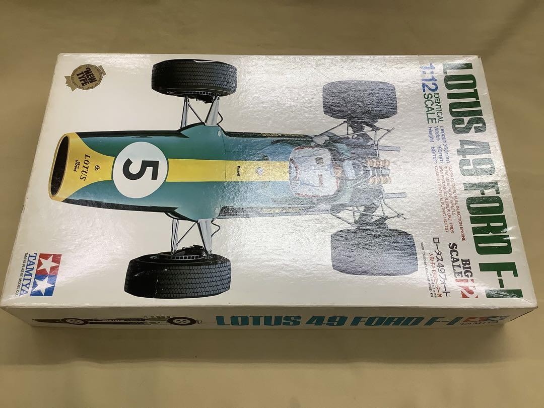 TAMIYA 1/12 Lotus 49 Ford F-1 Big Scale Series No.12 Oshika Tamiya