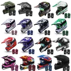 DOT Youth Kids Dirt Bike ATV Motocross Child Full Face Helmet Off-Road Racing