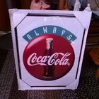 New Vintage Coca Cola Poster With Frame Always Coca-Cola Coke 16x20