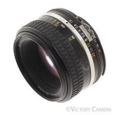Nikon Nikkor 50mm F1.8 AI-S Manual Lens III Long Version EXC