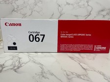 Canon 067 Toner Cartridge Black Open Box 