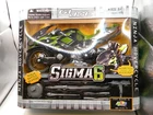 NEW 2005 GI Joe Hasbro Sigma 6 Ninja Hovercraft Motorcycle 10”