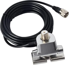 UAYESOK Mobile Antenna Mount Bracket Clip Trunk Lid Hatchback Car Antenna Mount 