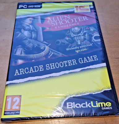Alien Shooter Vengeance Arcade Shooter Spiel PC DVD ROM von Blacklime Games