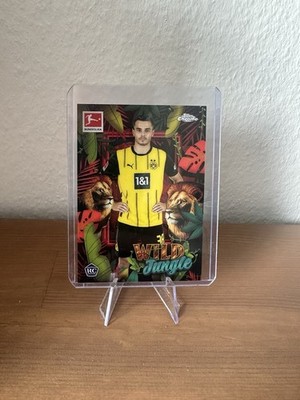Topps Chrome Bundesliga 2024/25 Wild Jungle - Lion Kjell Wätjen RC - Dortmund