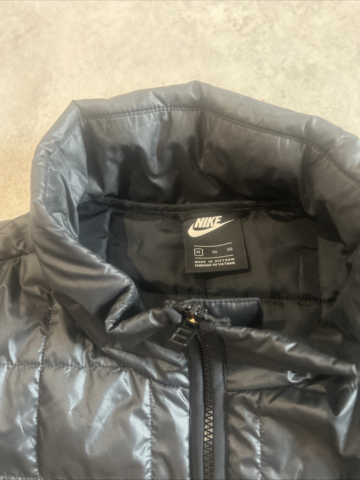 Black Nike Sportswear NSW Men’s Anorak Jacket 1/2 Zip Amazing Condition XL Rare image 7