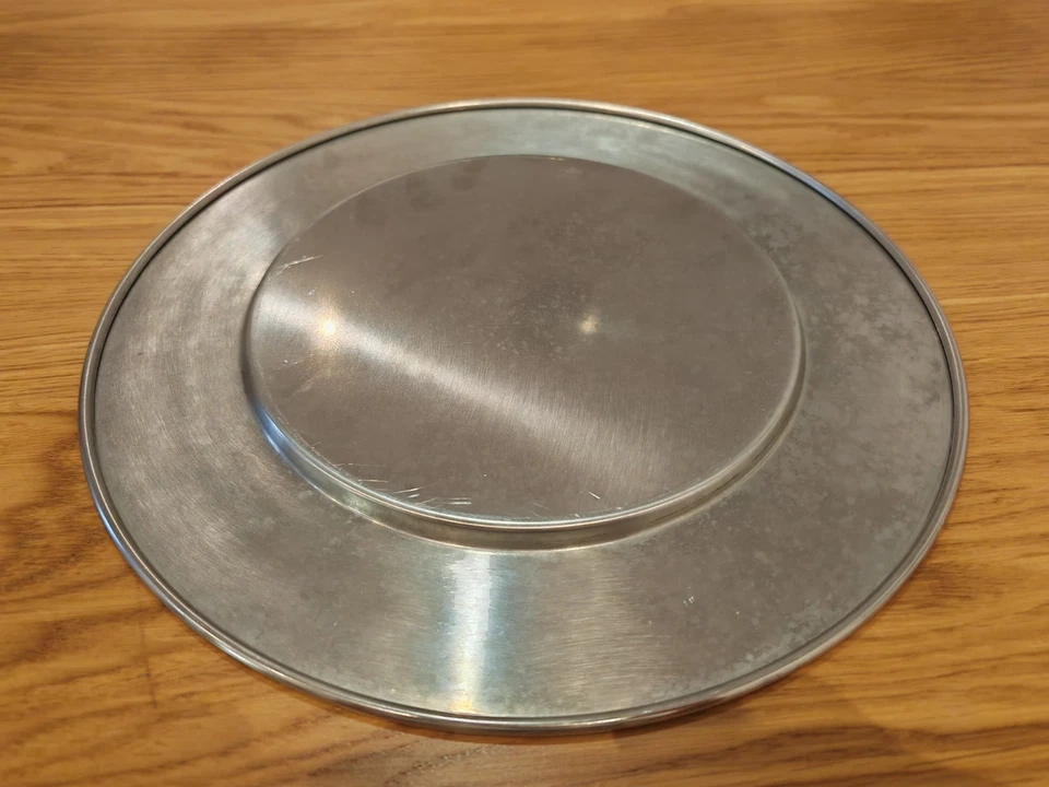 Piatto Acciaio Alessi 33cm - Immagine 3 di 4