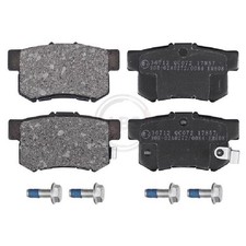 Satz Bremsbeläge Bremsklötze hinten für Honda Civic 6 MB MA EJ 7 EM2 26232853