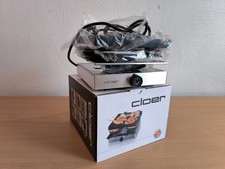 Raclettegrill Cloer-6454 Parkplatz 4 Pfännchen Kunststoffspachtel 750 W NEU