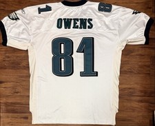 Authentic Rare Philadelphia Eagles Terrell Owens NFL Reebok Jersey Size 54