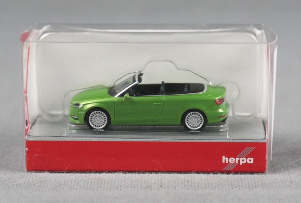 Herpa 038300-003 H0,1:87 - Audi A3 Cabrio, JavagrüN - Neuheit 2026-image