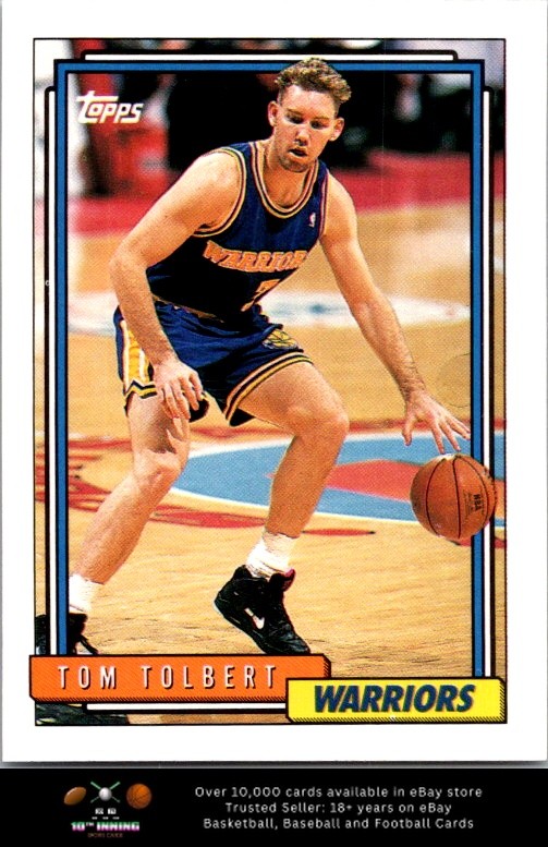 1992-93 Topps BASKETBALL #81 Tom Tolbert