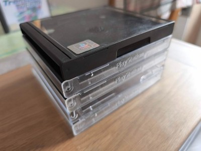 3x Sony PS1 / Playstation One - Spielehüllen / Ersatz + 1x Rückseite + 1x Multi