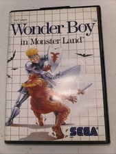 Wonder Boy  in Monster Land SEGA Master System PAL Authentic Game NO MANUAL