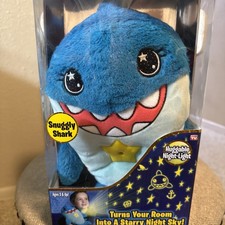 As Seen on TV Starbelly Dream Lites Blue Snuggly Shark by Ontel Plush Animal