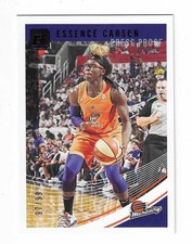 2019 Panini Donruss WNBA Purple Press Proof Essence Carson Card-#/99