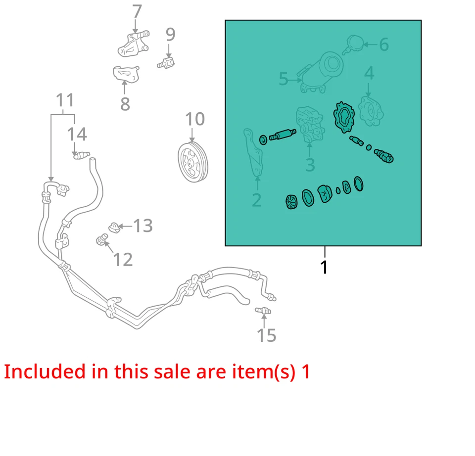 Bomba de columna de dirección asistida Toyota 4runner 1996-2002 fabricante original DGVLK Foto 3 de 4