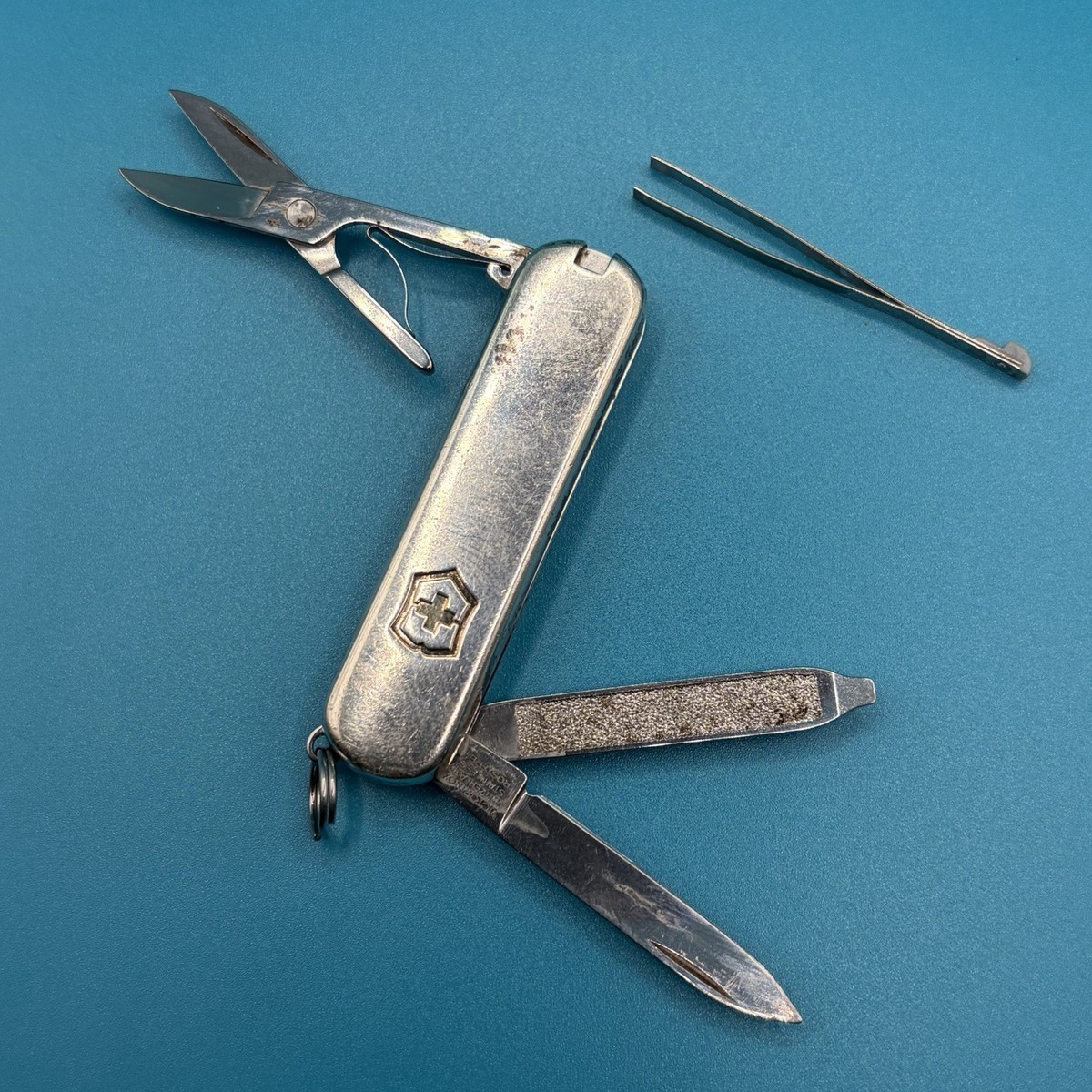 Victorinox Tiffany & Co. Sterling 925 750 Gold Plated Leaf Swiss