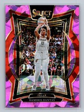 2025 Panini Select WNBA #37 Damiris Dantas Pink Ice Prizms