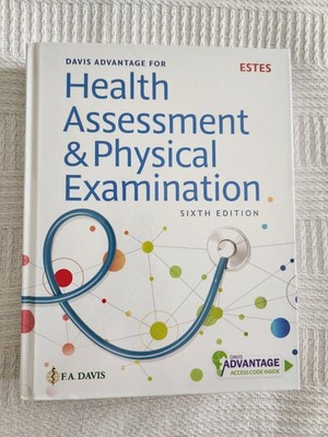 Davis Advantage For Health Assessment & Physical Examination Sixth Edition New