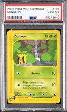 2003 POKEMON SKYRIDGE #106 SUNKERN PSA 10 on eBay