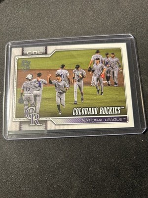 2026 Topps Series 2 Baseball #508 Colorado Rockies, Colorado Rockies (Team Card)