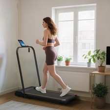 SPORTNOW 2.5HP Folding Treadmill Walking Pad w/ LED Display Refurbished