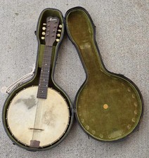 Antique 8-String Bruno Mandolin Banjo
