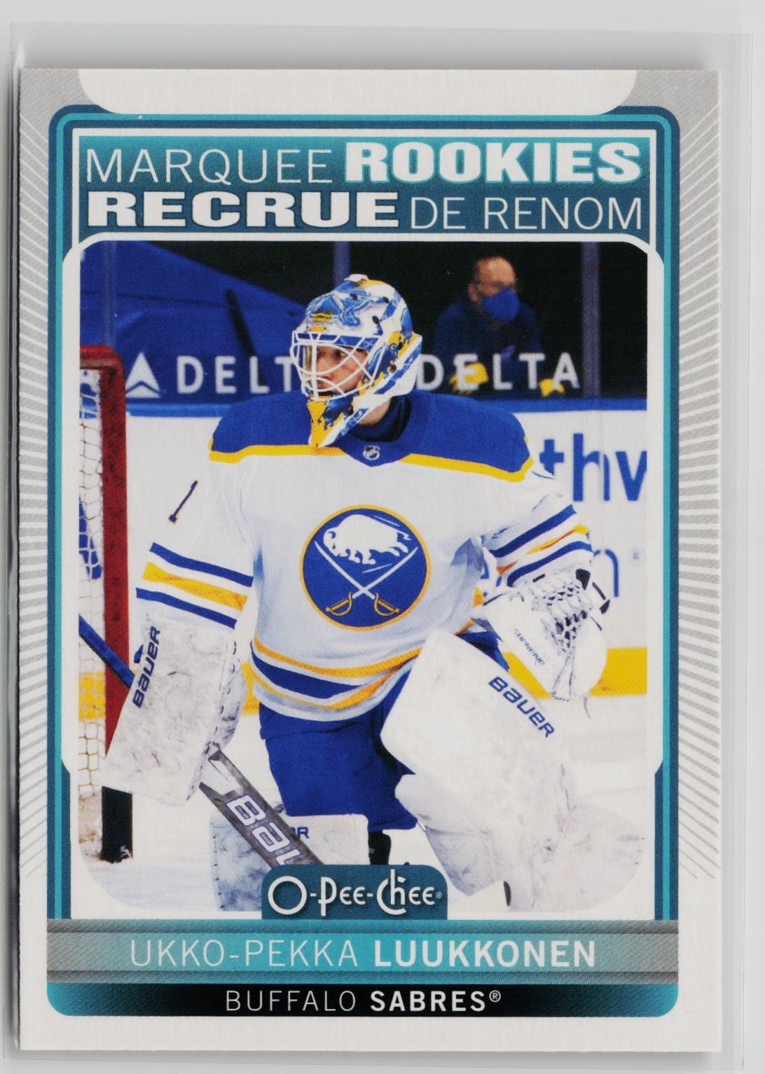 Ukko-Pekka Luukkonen Rookie - 2021-22 O-Pee-Chee #508 Buffalo Sabres