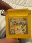 New ListingPokemon Yellow Nintendo Game Boy Authentic Game
