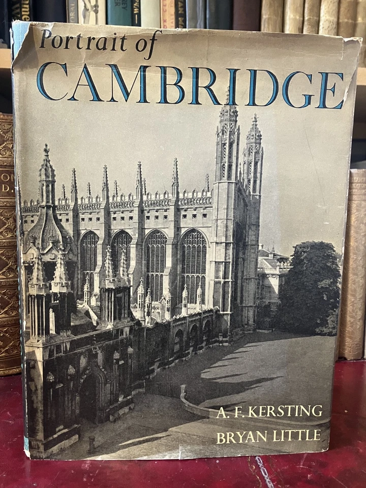 Portrait of Cambridge A F Kersting 1955 1st Ed College Prize Psychiatry Scotland - Image 2 of 4