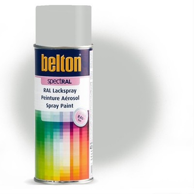  7,50L   400 ml Belton SpectRAL Lackspray RAL7035 lichtgrau innen außen